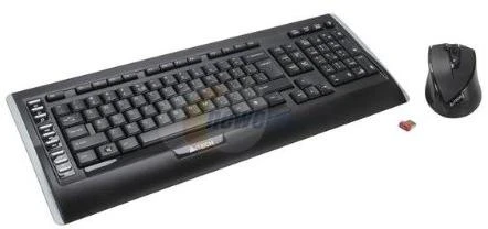 Belaidė klaviatūra su pele A4Tech 9300F