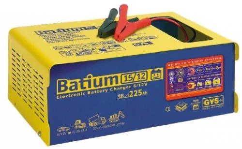 Sourcing Elektroninis akumuliatorių įkroviklis GYS Batium 15/12