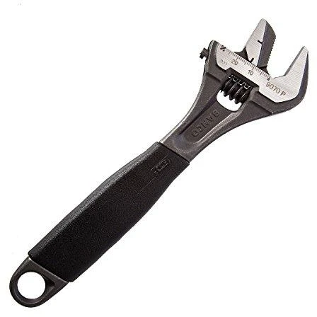 Bahco Reguliuojamas raktas apverčiamomis žiotimis, 158mm max 21mm Ergo