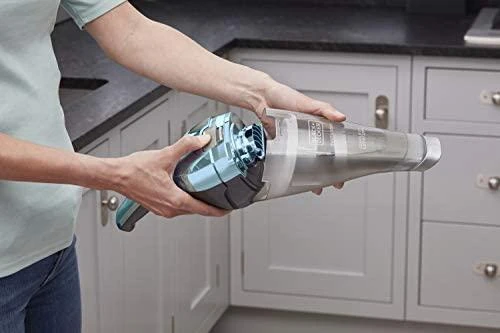 Dulkių siurblys Black & Decker Juodas & Decker NVC220WBC handheld vacuum Mėlyna, Chrome Bagless