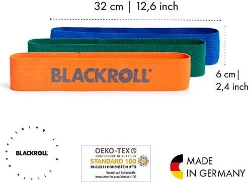 Pasipriešinimo guma BLACKROLL RESIST BAND, pilka - stark