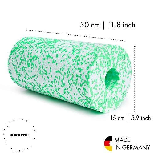 Masažinis volas Blackroll Med - Baltos/Žalios spalvos