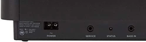 Bose Bass Module 700 žemų dažnių kolonėlė, Juodos spalvos