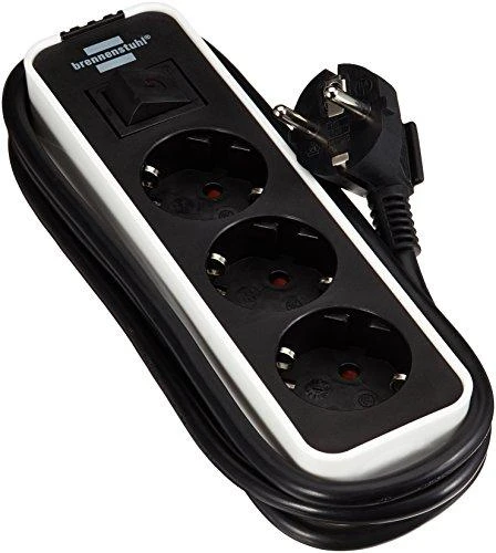 Buitinis ilgintuvas BRENNENSTUHL ECOLOR, 3 vietų, 1,5 m