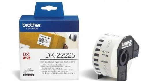 BROTHER DK22225 popierinė juosta 38 mm