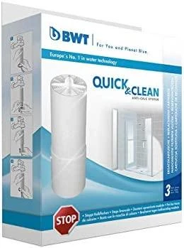 BWT Quick and Clean nukalkinimo sistemos filtro kartridžų komplektas 3 vnt