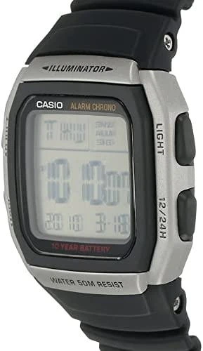 Laikrodis Casio Collection Vintage CASIO COLLECTION ILLUMINATOR 10 YEARS BATTERY W-96H-1AVDF