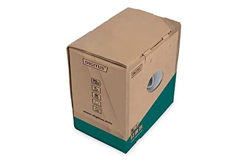 Digitus Assmann CAT.7 S/FTP MONTAVIMO KABELIS/305MBOX600MHZLSZH-3RAL9003