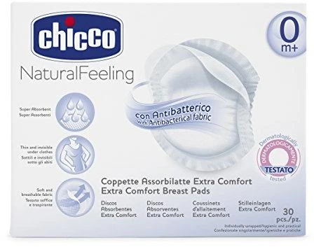 CHICCO įklotai į liemenėlę 60 vnt, 000617730t*00000