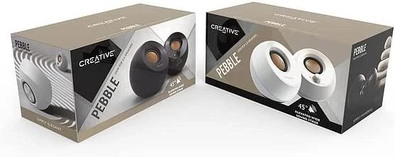 Kompiuterio kolonėlės Speaker Set computer Creative Pebble 2.0 51MF1680AA000 (2.0, juodos spalvos)
