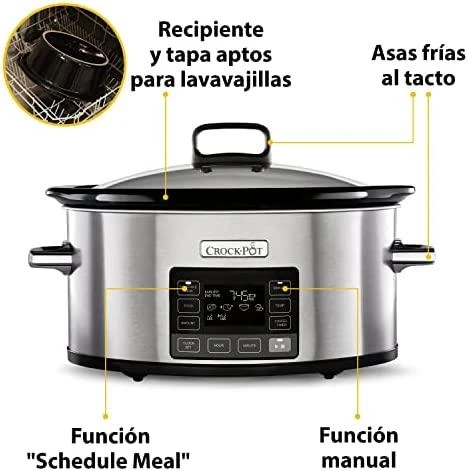 Lėtpuodis CROCKPOT TIMESELECT 5.6L CSC066X