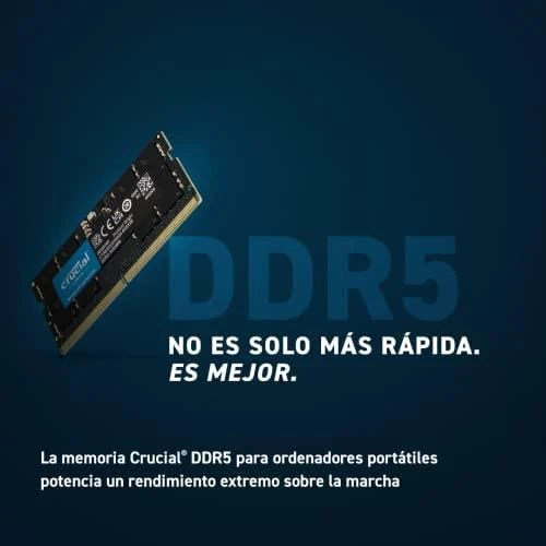 Nešiojamo kompiuterio atmintis Crucial Nešiojamojo kompiuterio atmintis - Samsung SODIMM 32GB DDR5 4800MHz