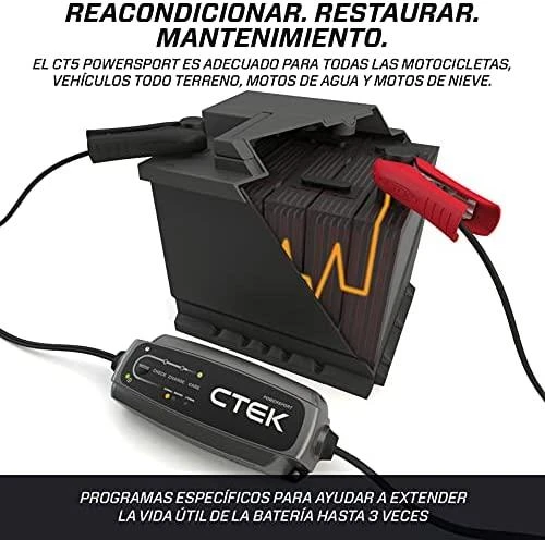 Ctek 12V 2.3A CT5 Powersport kroviklis