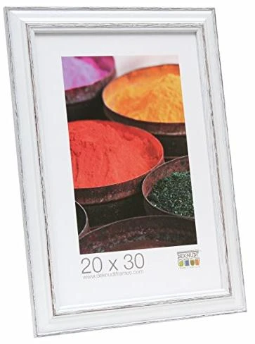 Nuotraukų rėmelis Deknudt S221H3 15x20 medinis baltas 