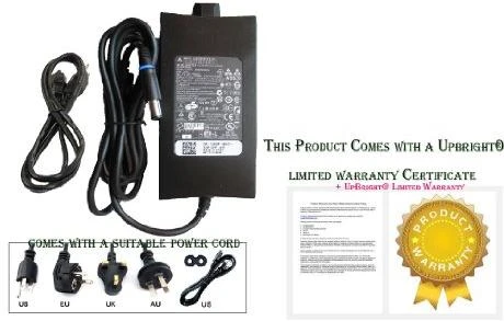 Dell 130W maitinimo blokas su adapterių komplektu