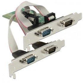 Delock PCI Express x1 Karte zu 4 x Seriell RS-232