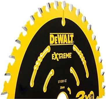 Pjovimo diskas medienai DeWalt; 165x1,65x20,0 mm; Z40; 18°