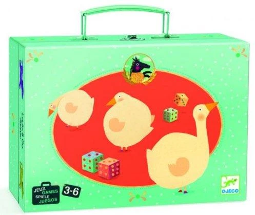 Djeco Klasikinių stalo žaidimų rinkinys - Ludo ir Žąsis ( DJ05226 )