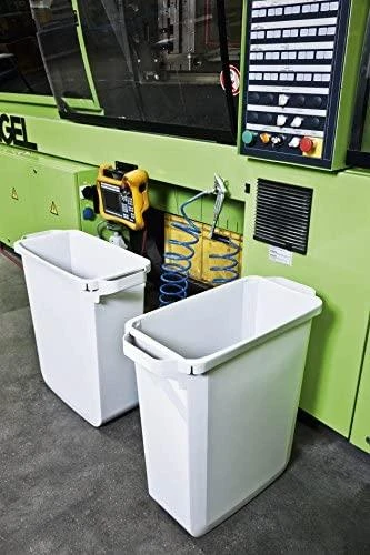Durable Šiukšlių dėžė rūšiavimui DURABIN® 60L stačiakampė, pilka sp. (dangtis perkamas atskirai)