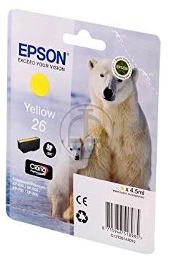 Epson T2614 (26) (C13T26144010), geltona kasetė