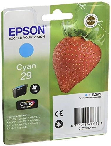 Epson 29 rašalo kasetė, žalsvai mėlyna