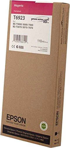 „Epson Singlepack UltraChrome XD MagentaT692300“ (110 ml)