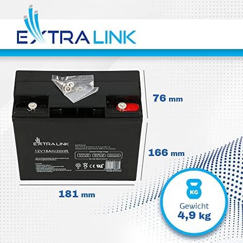 Akumuliatorius Extralink AGM 12V 18AH