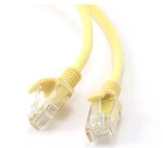 GEMBIRD PP12-0.25M/Y Gembird patchcord RJ45, cat.5e, UTP, 0.25m, geltona
