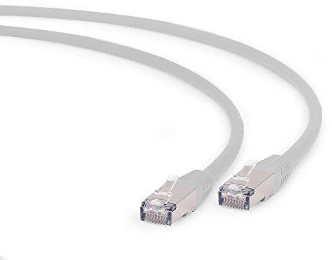 Gembird RJ45 - RJ45 S/FTP kat6A 0.5.0m pilka