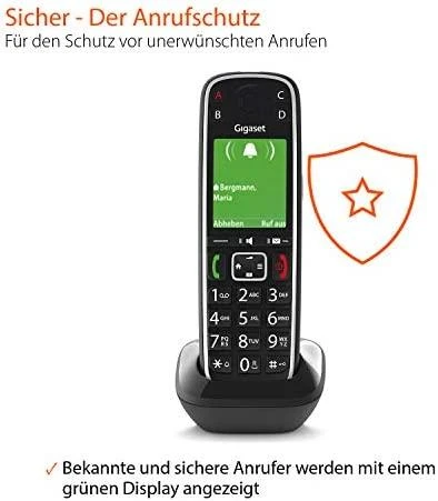 Gigaset E720HX juoda