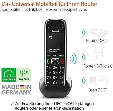Gigaset E720HX juoda