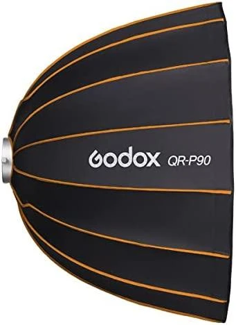 „Godox“ greito atpalaidavimo parabolinis „Softbox QR P90 Bowens“.
