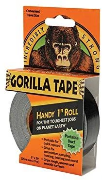 Gorilla Tape Handy Roll izoliacinė juosta juoda 2.54cm × 9m