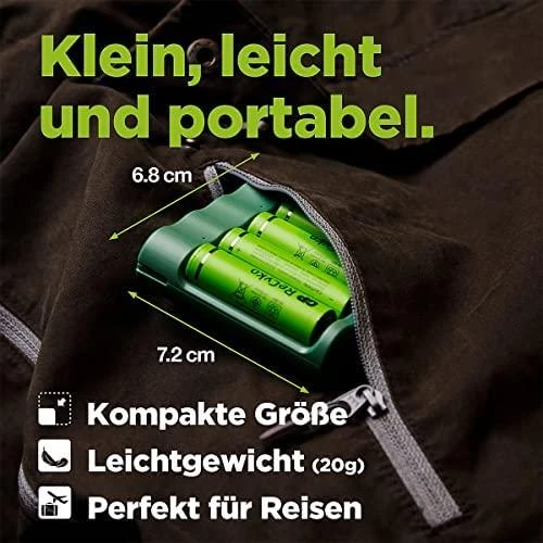 Įkroviklis GP ReCyko B421 + D451 (130B421CD210AAC4)