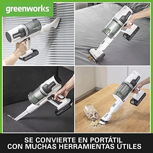 Greenworks belaidis dulkių siurblys GD24SVK4D 24V 4Ah