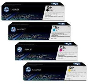 Hewlett Packard (HP) HP 126A Juodas Tonerio Kasetė, 1200 Puslapių, Tinka HP Color LaserJet CP1025, Pro100, Pro200, M275 Serijoms