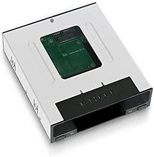 Nezatříděno Carruzzo Icy Dock MB795SP-B diskų įrenginio skyriaus dangtelis 2,5/3,5″ Atminties disko dėklas Juoda
