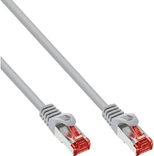 InLine RJ-45/RJ-45 kat.6 pilka 20m (76920)