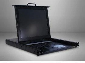 KVM konsolė Inter-Tech IPC KVM-1708 CONSOLLE 17 "LED