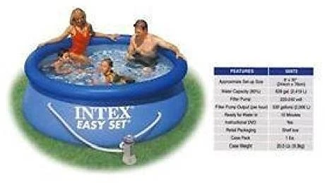 Baseinas Intex SUPER-TOUGH 3.66x0.76m su filtru