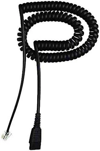 Jabra Kabelunterteil QD auf RJ10 (Regel-Belegung, 2 m, spiral)