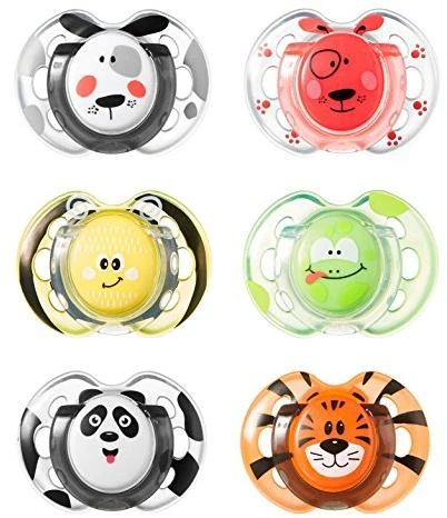 Tommee Tippee čiulptukai silikoniniai 2vnt 0-6m Fun 43335763