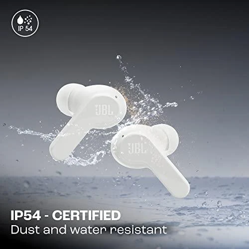 Belaidės Ausinės JBL Wave Beam, Baltos