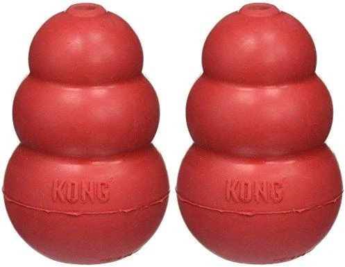 KONG CLASSIC Raudonas - žaislas šunims M