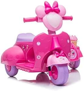 Lean Cars CREAM Triratis elektromobilis Scooter Ice Kreminis Shop JT5258, rožinis