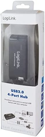 LogiLink Prisijungti | USB 2.0 Hub-4 prievadas su maitinimo adapteriu