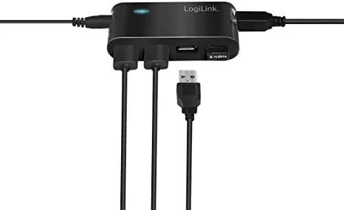 LogiLink Prisijungti | USB 2.0 Hub-4 prievadas su maitinimo adapteriu