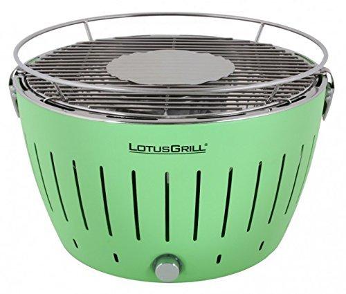 LotusGrill Garden Grilis Coal Standard 32 cm x 32 cm žalia