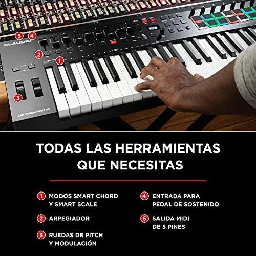 M-AUDIO Oxygen Pro 49 MIDI klaviatūra