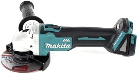 MAKITA KAMPINIS ŠLIFULĖLIS 18V‐125mm 3 x 5.0Ah LI-ION BEŠEPEČIŲ DĖKLAS MAKPAC DGA504RT3J